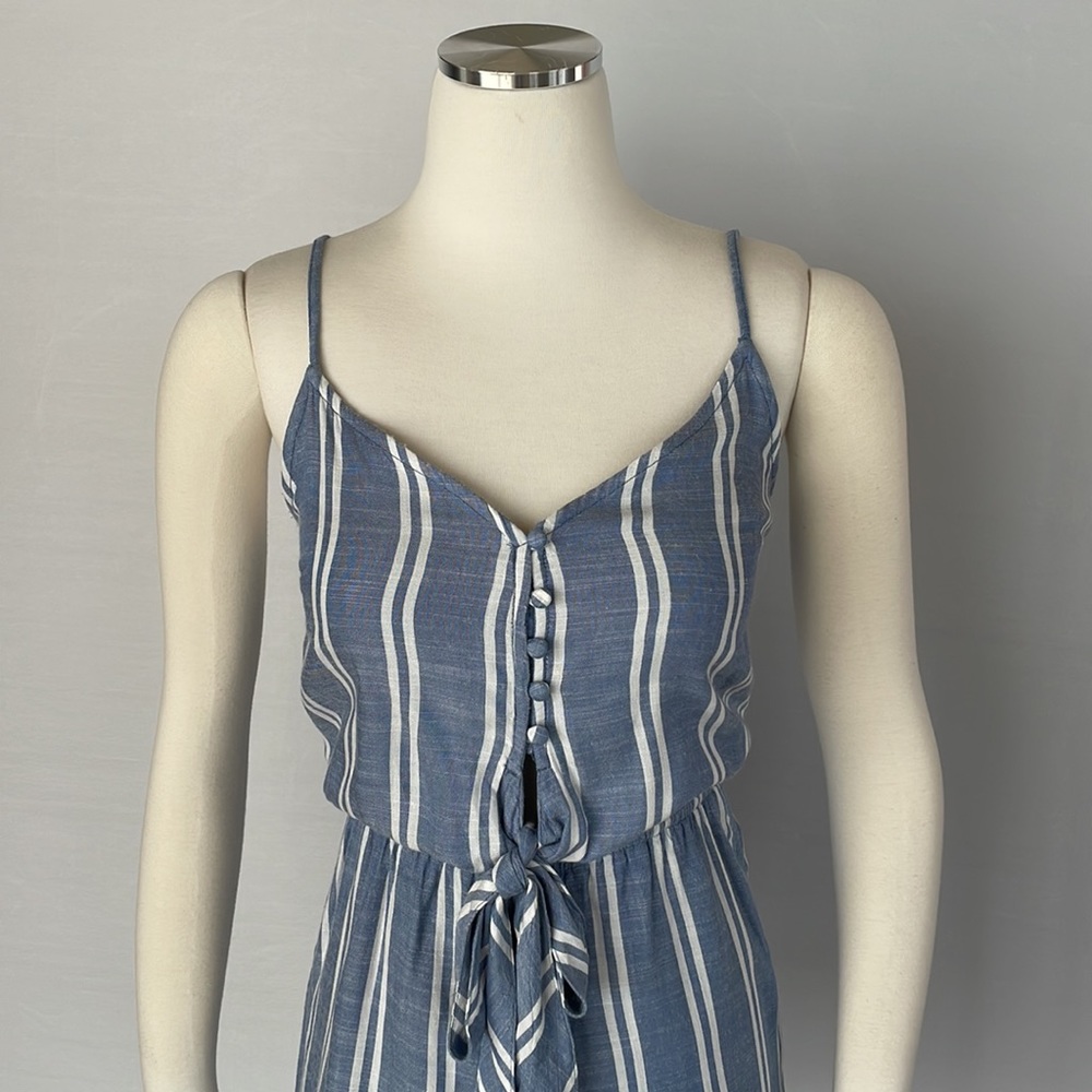 Abercrombie Romper Size Small Blue/White Stripe - Picture 4 of 10